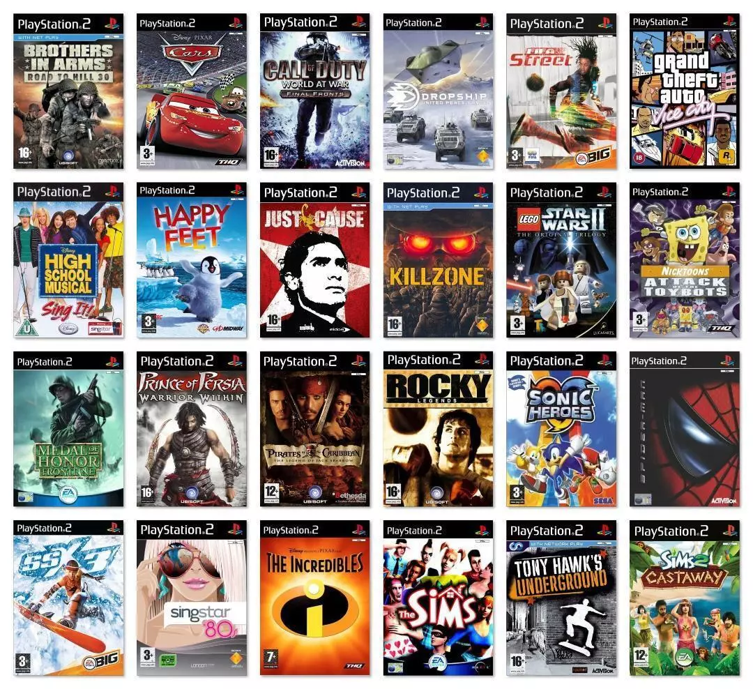 PlayStation 2 games