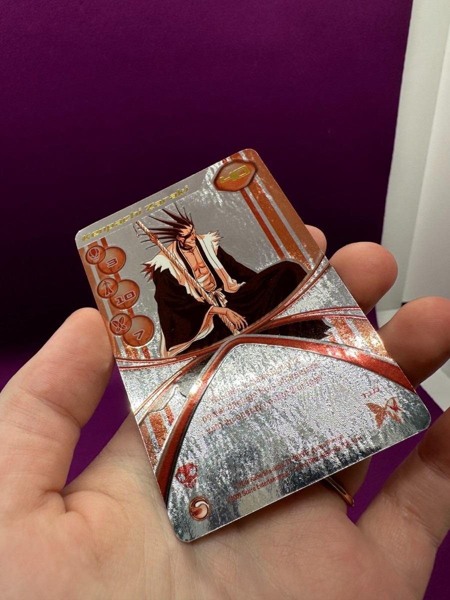 Bleach TCG Kenpachi Zaraki Red High Tech T10 Holo Foil TV Tokyo