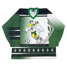 VTG RARE SV WERDER BREMEN GERMANY SOCCER CLUB STARTER JERSEY MENS XL 