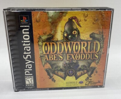 Oddworld Abe's Exoddus (Sony PS1 - 1999) w/Reg. Card - Complete & Tested