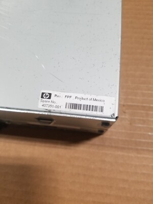 HP MSL2024 Tape Library 407351-001 0-Drive | eBay
