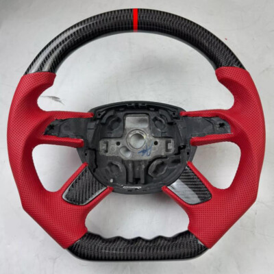 Carbon Fiber Steering Wheel Frame Fit For Audi A6/A7/A8/S8 2011-2017