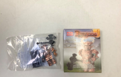 Mega Bloks Dragons 99652 collectible figure knight with axe and brick Brand new