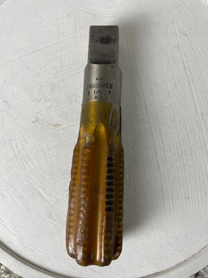 Grubaker C-4 1 1/4 7 NC Hand Buttress Thread Tap Brown