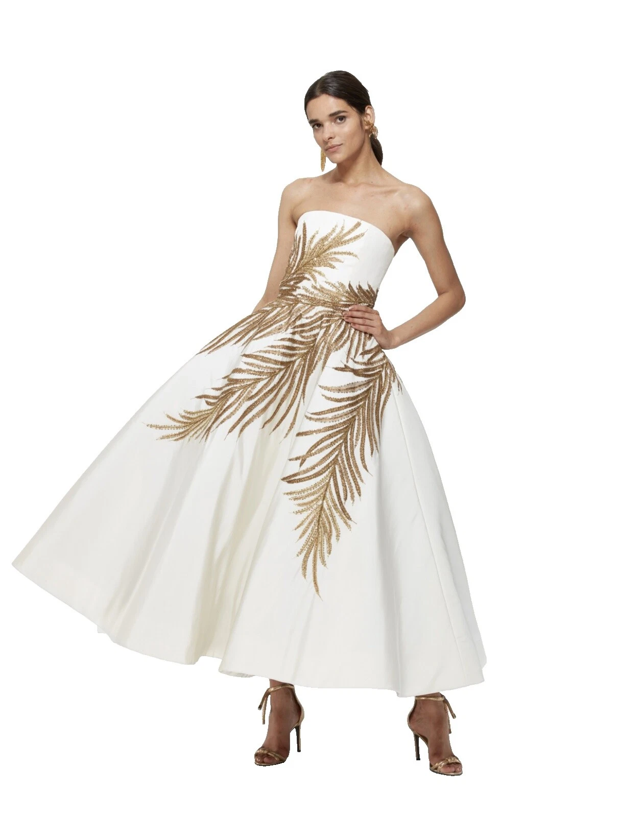 Tea-Length 6 Women's Size Wedding Dresses