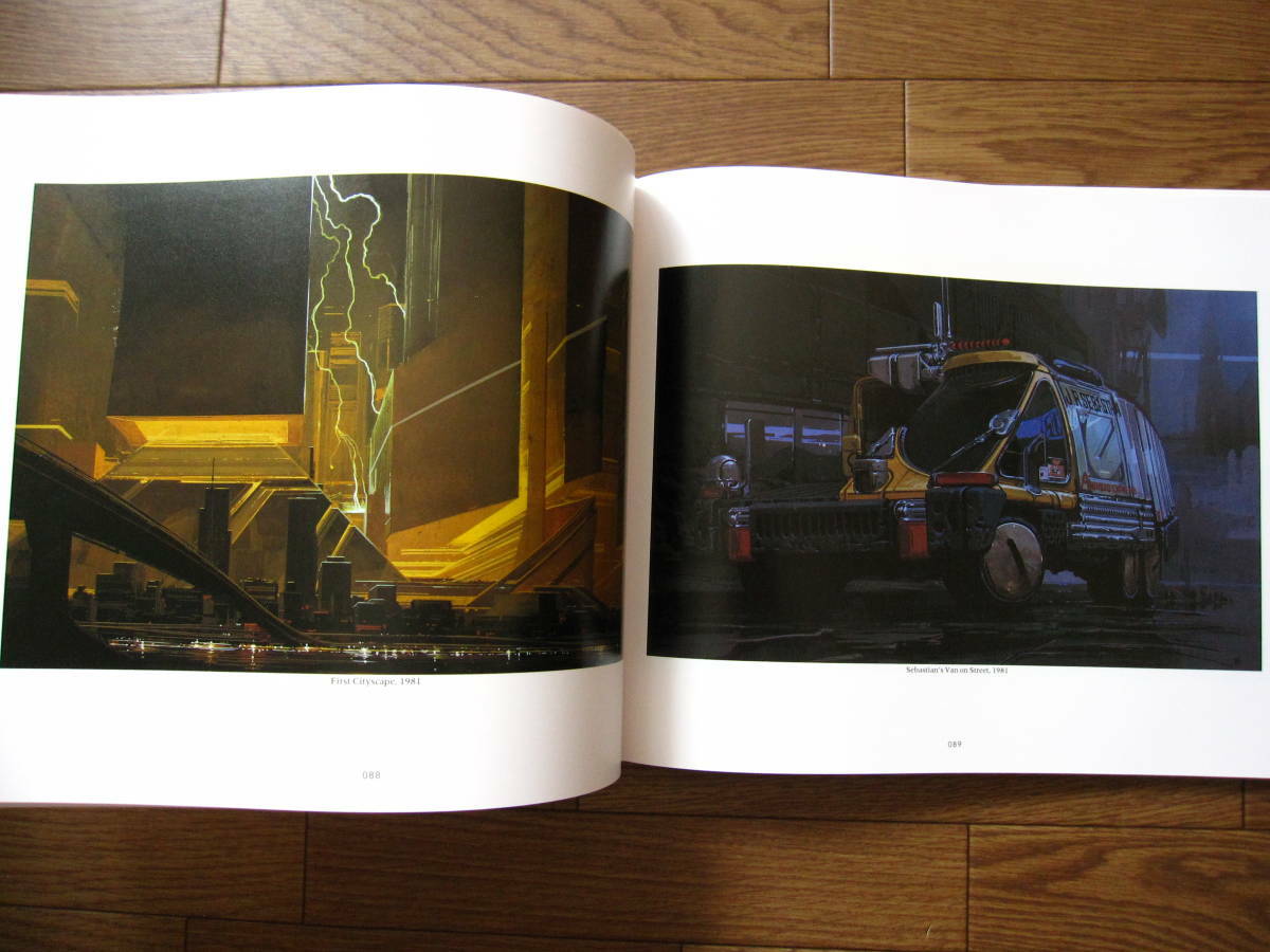 Syd Mead KRONOLOG Complete Art Set Illustration Book Gundam | eBay