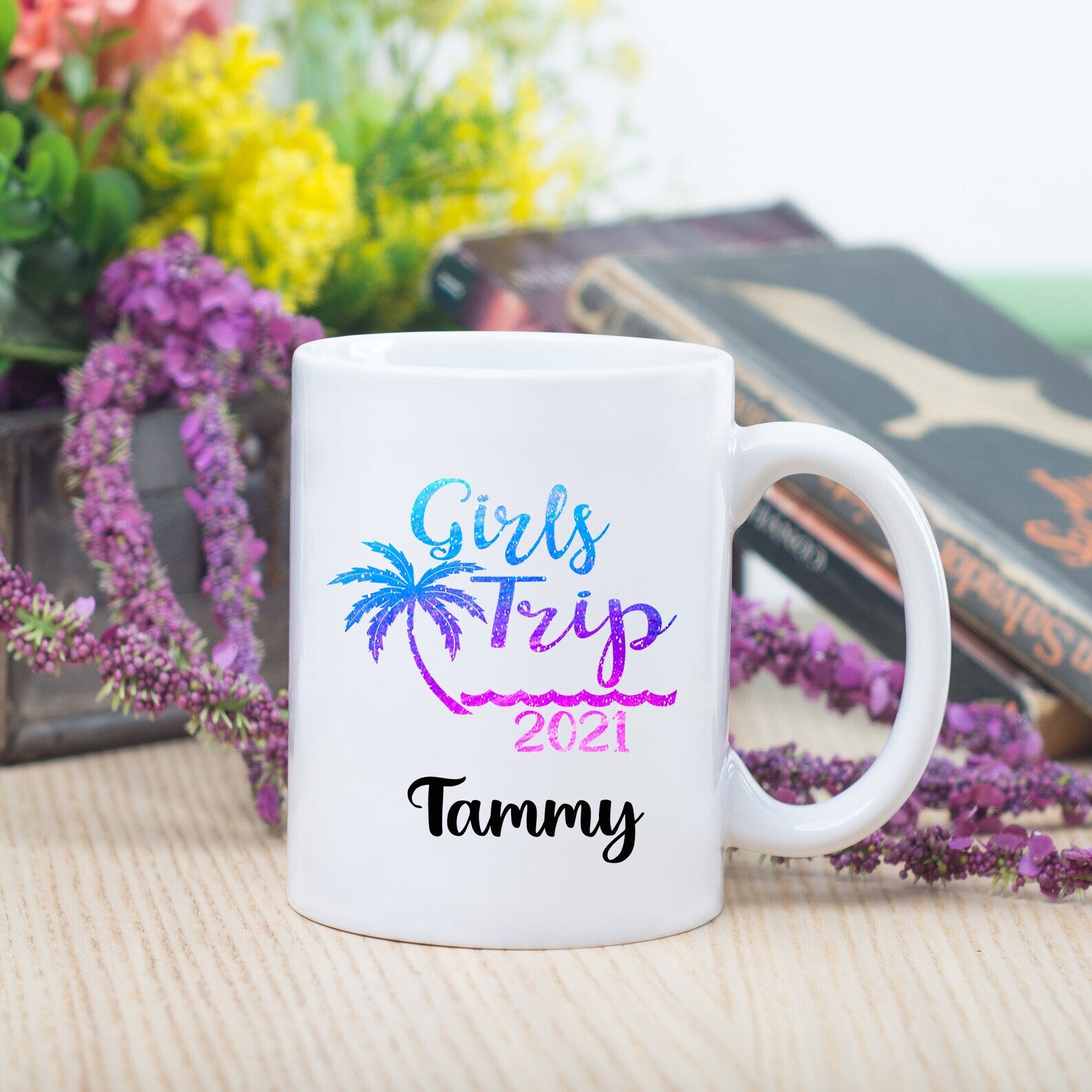 Girls Trip Mugs Girls Trip Girls Vacation Funny Girls Trip Girls Party Mugs