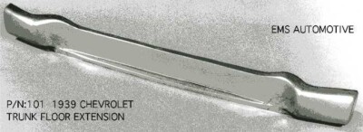1939 CHEVROLET SEDAN / COUPE TRUNK FLOOR EXTENSION # 101.  EMS AUTO