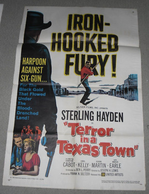 Terror in a Texas Town Original 1sh Movie Poster