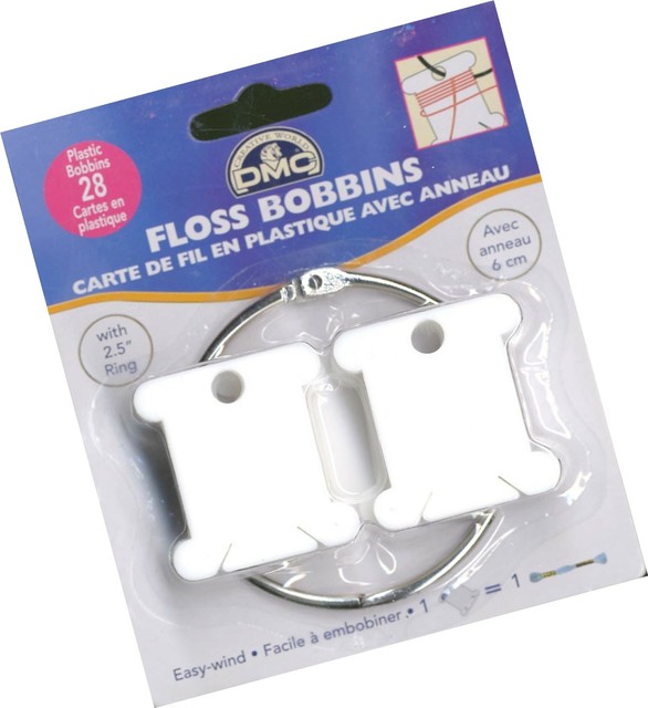 DMC 6105 Plastic Floss Bobbins with Rings eBay