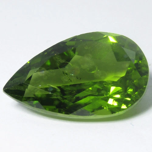 Excelente piedra preciosa suelta peridoto verde natural de 11,72 quilates 19,5 x 12 x 7,4 mm en forma de pera Foto 3 de 3