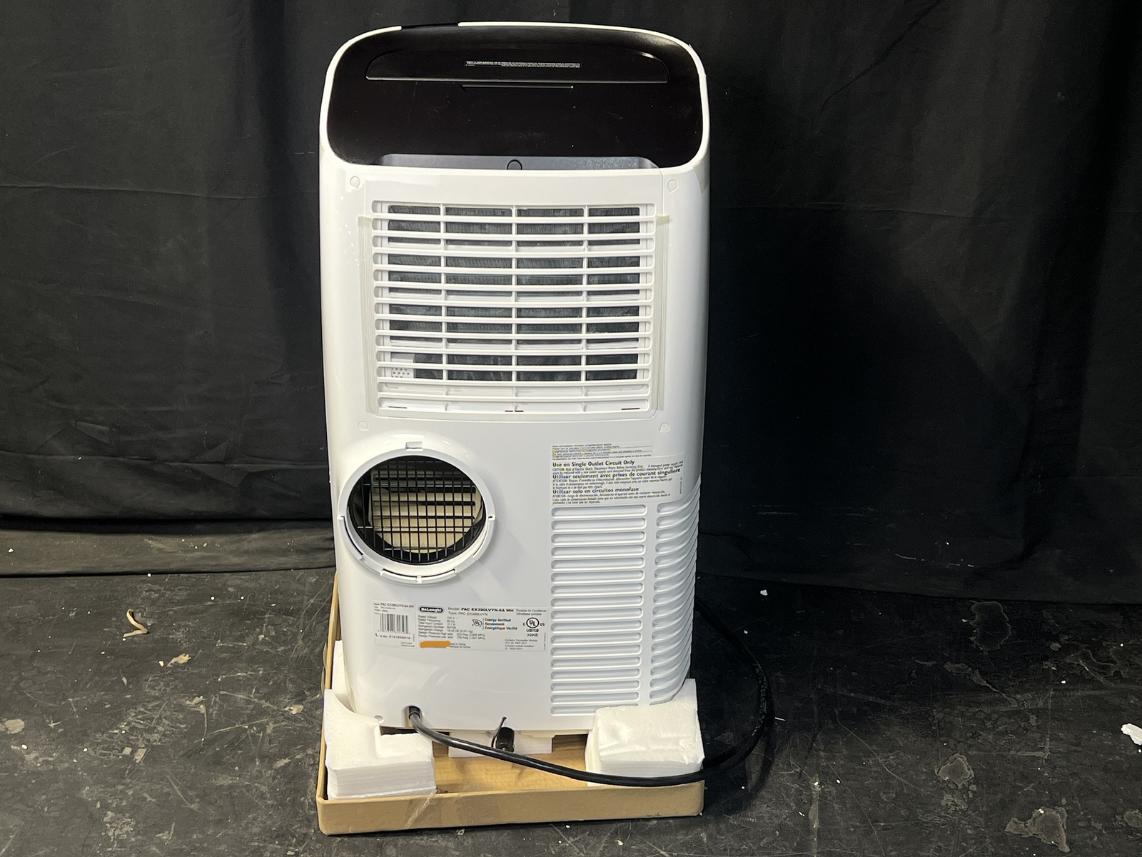 DeLonghi PAC EX390LVYN6A Pinguino 8600 BTU Portable Air Conditioner