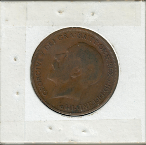 Great Britain - 1921 - 1 Penny - George V - Picture 1 of 2