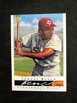 2003 Topps HoF Gallery #20 Johnny Bench Cincinnati Reds Day Light Variation A