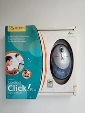 Logitech Cordless Click! Plus Wireless Optical Mouse ~  NEW ~ SEALED