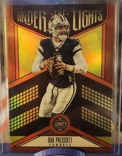 2023 Panini Legacy Dak Prescott Under The Lights Ruby 49/50 Dallas Cowboys