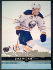 JAKE McCABE  14/15 AUTHENTIC UDS1 YOUNG GUNS ROOKIE CARD  SP