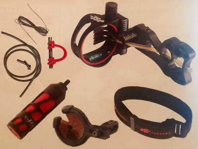 NEW PSE ARCHERY AMP GOLD ACCESSORY PACKAGE, KIT WITH SIGHT STABILIZER REST