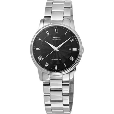 MIDO Baroncelli Watch MIDO M010.408.11.053.00 Black Men's
