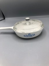 Vintage Corningware Cornflower Pattern Menuette 1 Pint Saucepan With Lid