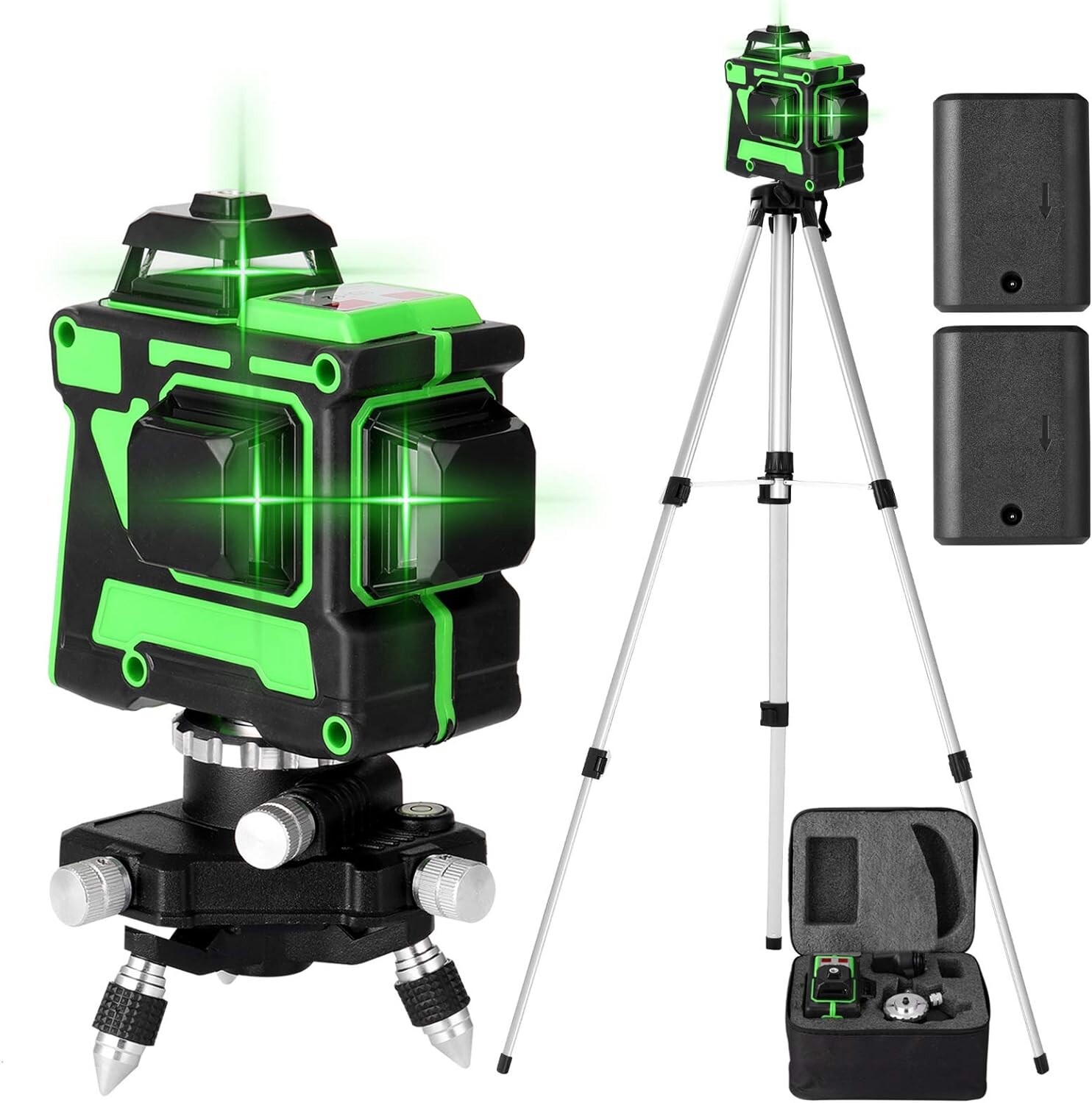 Livella Laser 3D per Interni 12 Linee Verdi - Precisione Millimetrica