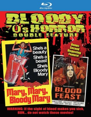 BLU BLOODY 70'S HORROR DOUBLE FEATURE: MARY, MARY, BLOODY MARY +