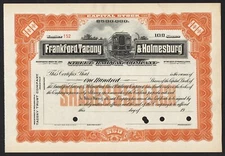 19__ Pennsylvania: Frankford, Tacony & Holmesburg Street Railway Company