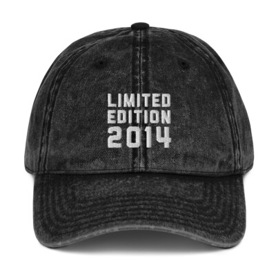 LIMITED EDITION 2014 Hat Cap dad mom birthday gift idea father's day