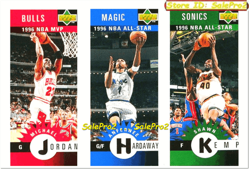 100++ MICHAEL JORDAN SINGLES INSERT PROMO JERSEY CHICAGO BULLS LOT YOU PICK LIST - Picture 67 of 95