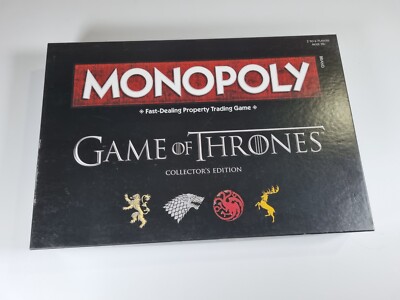 MONOPOLY GAME OF THRONES COLLECTORS EDITION einmal gespielt