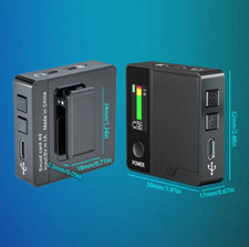 A9 DSP Vocal Voice Changer Built-in Mic Portable 11 Sound Effects Sound Card Fit