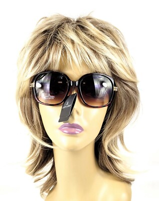 Judith Leiber Sunglasses Tortoise with Gold Accents JL By Judith Leiber Slipper Sunglasses Brown Tortoise  main image 4