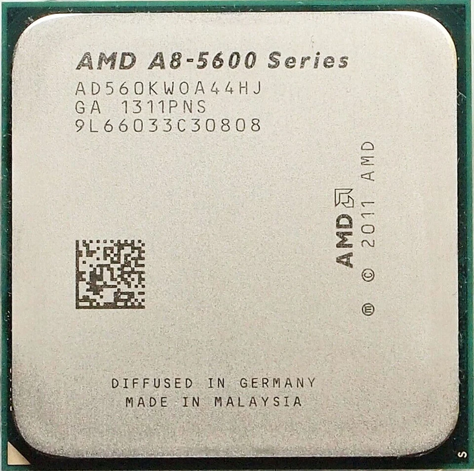AMD a8-5600k CPU 3.6ghz interface fm2 (AD 560 kwoa 44hj) processor - Image 2 of 2