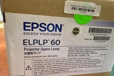 GENUINE ORIGINAL OEM EPSON ELPLP60 LAMP FOR P...