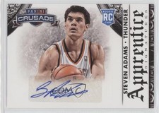 2013-14 Panini Crusade Apprentice Signatures Steven Adams #5 Auto 1k5