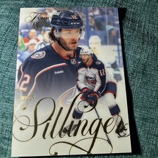 2025-26 UD Fleer Flair - Owen Sillinger Rookie Card/Logo - Columbus Blue Jackets