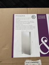 Imandra Mirrored Wall Cabinet with Mirror Door 90x40x15 cm