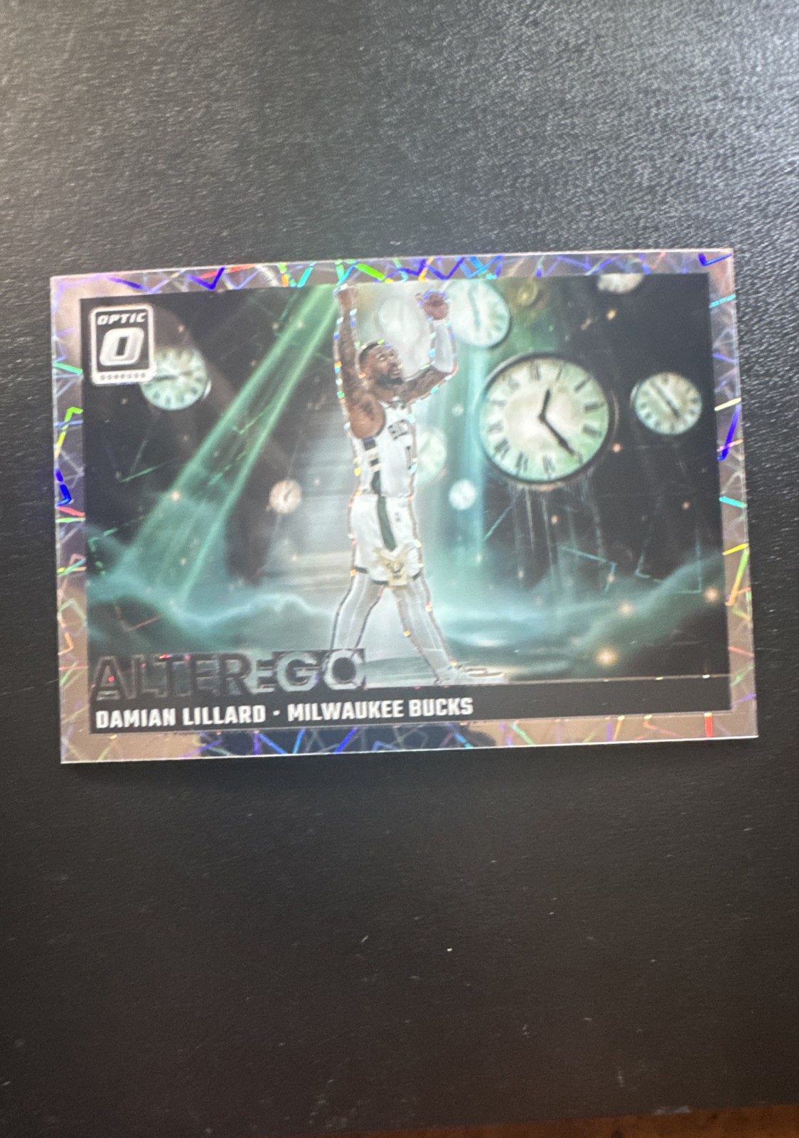 2024-25 Panini Donruss Optic - Alter Ego Damian Lillard #5 Milwaukee Bucks 