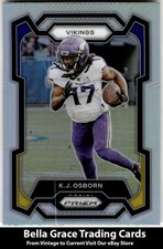 2023 Panini Prizm K.J. Osborn #194 Minnesota Vikings Silver NFL Football