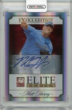 2010 Panini Donruss Elite Matt Harvey Autograph 25/25