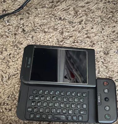 T-Mobile Black Android Slider Smartphone QWERTY Keyboard Mini USB