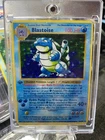 Blastoise 1st edition Gold Metal Pokemon Card - *NM*