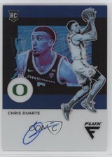 2021-22 Panini Chronicles Draft Picks Flux Rookie Blue /49 Chris Duarte Auto 0q3