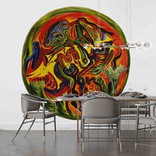 3D Jackson Pollock Oil Painting Wallpaper Wall Murals Removable Wallpaper 38
