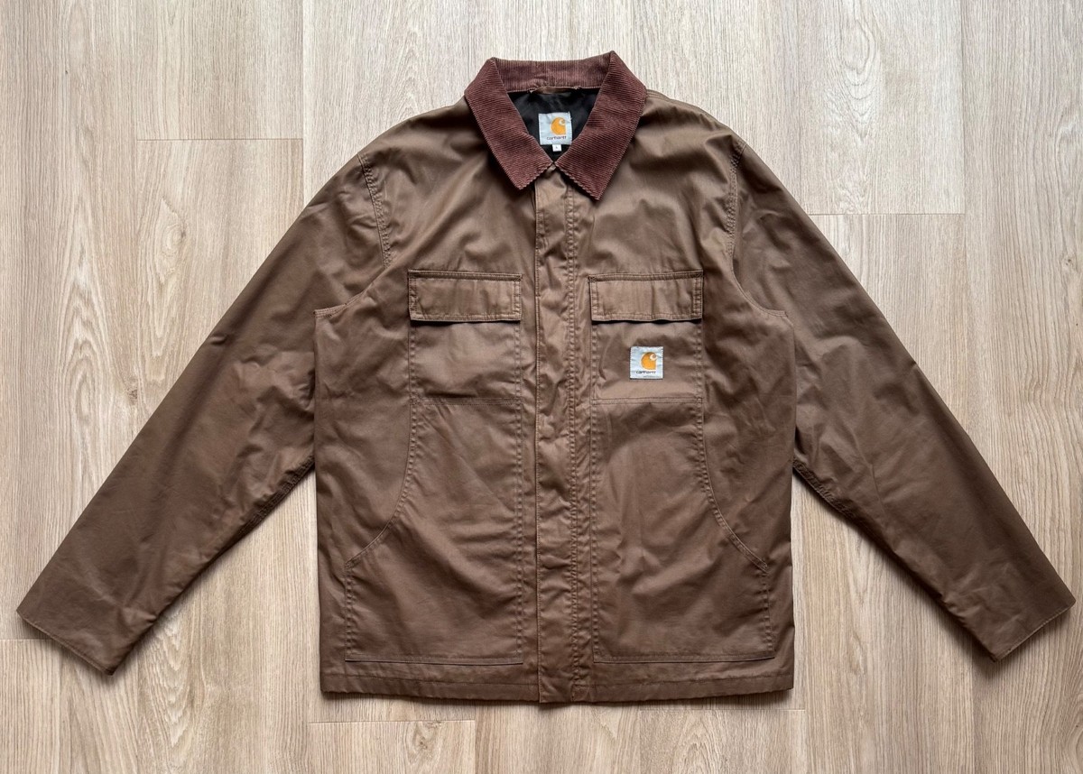 Carhartt Arctic Coat Brown Waxed Jacket | eBay