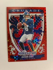 2025 Panini Rookies & Stars - Crusade Jaxson Dart #11 Red Plaid (RC)