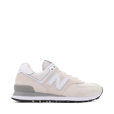 NEW BALANCE 574 WL574EVW Lightweight Lifestyle Sneaker - Tan/White - Size 6 .