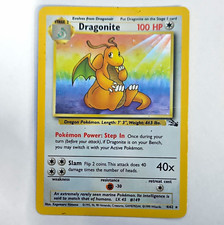 Wizards of the Coast Dragonite 4/62 Fossil Holo Rare 100 HP English 1999