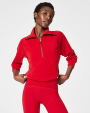 Hot SPANX AirEssentials  Half Zip, SPANX  Red