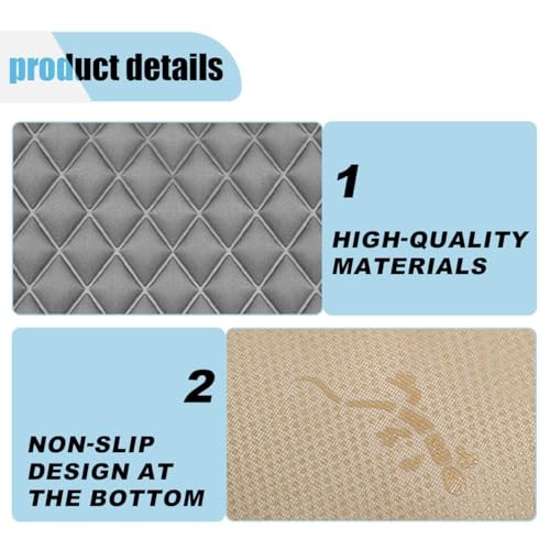 Car Seat Covers, Breathable Comfort Seat Protector Cover, Four Seasons Grey